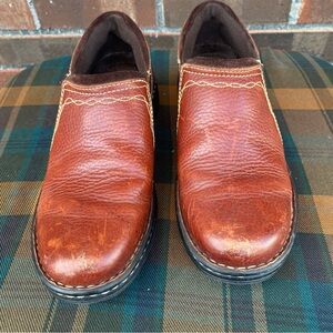Ariat Women's Brown Leather Slip-On Loafers